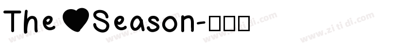 The Season字体转换